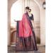 Picture of Sightly Silk Rosy Brown Saree