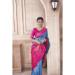 Picture of Beautiful Silk Cadet Blue Saree