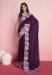 Picture of Graceful Georgette Purple Saree