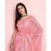 Picture of Radiant Net Light Coral Saree