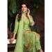 Picture of Enticing Chiffon Dark Khaki Readymade Salwar Kameez