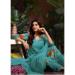 Picture of Taking Chiffon Dark Cyan Readymade Salwar Kameez