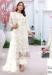 Picture of Pretty Georgette White Straight Cut Salwar Kameez