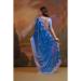 Picture of Fine Georgette Dark Slate Blue Saree