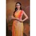 Picture of Lovely Georgette Burly Wood Saree