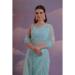 Picture of Bewitching Georgette Slate Grey Saree