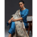 Picture of Cotton & Silk Midnight Blue Readymade Salwar Kameez