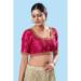 Picture of Bewitching Silk Medium Violet Red Designer Blouse