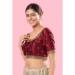 Picture of Sightly Silk Maroon Designer Blouse