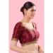 Picture of Sightly Silk Maroon Designer Blouse