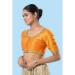 Picture of Statuesque Silk Sandy Brown Designer Blouse