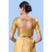 Picture of Nice Chiffon Khaki Designer Blouse