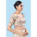 Picture of Exquisite Chiffon Off White Designer Blouse