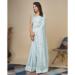 Picture of Graceful Georgette Light Steel Blue Saree