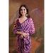 Picture of Magnificent Georgette Rosy Brown Saree