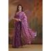 Picture of Magnificent Georgette Rosy Brown Saree