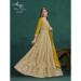 Picture of Georgette Dark Golden Rod Anarkali Salwar Kameez