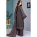 Picture of Georgette Dim Gray Straight Cut Salwar Kameez