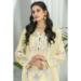 Picture of Alluring Georgette Khaki Straight Cut Salwar Kameez