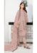 Picture of Nice Georgette Tan Straight Cut Salwar Kameez