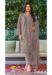 Picture of Beautiful Georgette Grey Straight Cut Salwar Kameez