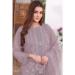 Picture of Georgette Rosy Brown Straight Cut Salwar Kameez