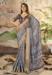 Picture of Wonderful Silk Light Slate Grey Saree