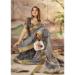 Picture of Lovely Silk Slate Grey Saree