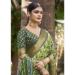 Picture of Graceful Silk Dark Khaki Saree