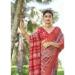 Picture of Pleasing Silk Fire Brick Saree