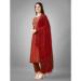 Picture of Nice Rayon Maroon Readymade Salwar Kameez