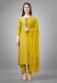 Picture of Rayon Dark Golden Rod Readymade Salwar Kameez