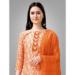 Picture of Alluring Rayon Chocolate Readymade Salwar Kameez