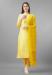 Picture of Pleasing Rayon Golden Readymade Salwar Kameez