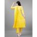 Picture of Pleasing Rayon Golden Readymade Salwar Kameez