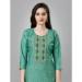 Picture of Wonderful Rayon Cadet Blue Kurtis & Tunic