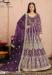 Picture of Sublime Net Brown Anarkali Salwar Kameez