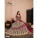 Picture of Splendid Net Dark Red Anarkali Salwar Kameez