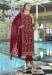 Picture of Splendid Georgette Fire Brick Readymade Salwar Kameez