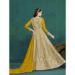 Picture of Pleasing Georgette Sandy Brown Anarkali Salwar Kameez