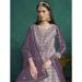 Picture of Good Looking Georgette Purple Anarkali Salwar Kameez