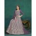 Picture of Good Looking Georgette Purple Anarkali Salwar Kameez