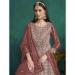 Picture of Beauteous Georgette Rosy Brown Anarkali Salwar Kameez