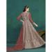 Picture of Beauteous Georgette Rosy Brown Anarkali Salwar Kameez