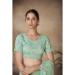 Picture of Stunning Net Dark Sea Green Saree