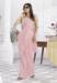 Picture of Resplendent Georgette & Organza Pink Saree