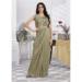 Picture of Sublime Georgette & Organza Medium Sea Green Saree