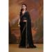 Picture of Magnificent Georgette Black Saree