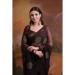 Picture of Graceful Georgette Black Saree