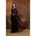 Picture of Graceful Georgette Black Saree